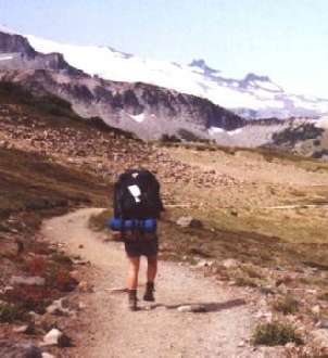 Hiking the Wonderland Trail near Sunrise