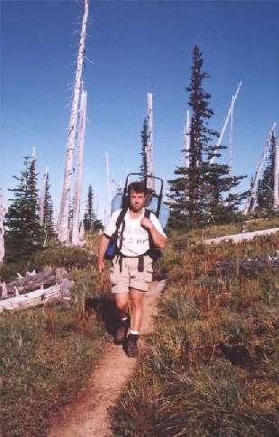 Sunset Park burn area, following the Wonderland Trail on the southwestern portion of Mt. Rainier