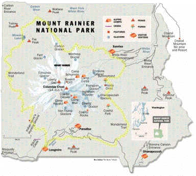 Wonderland Trail Map